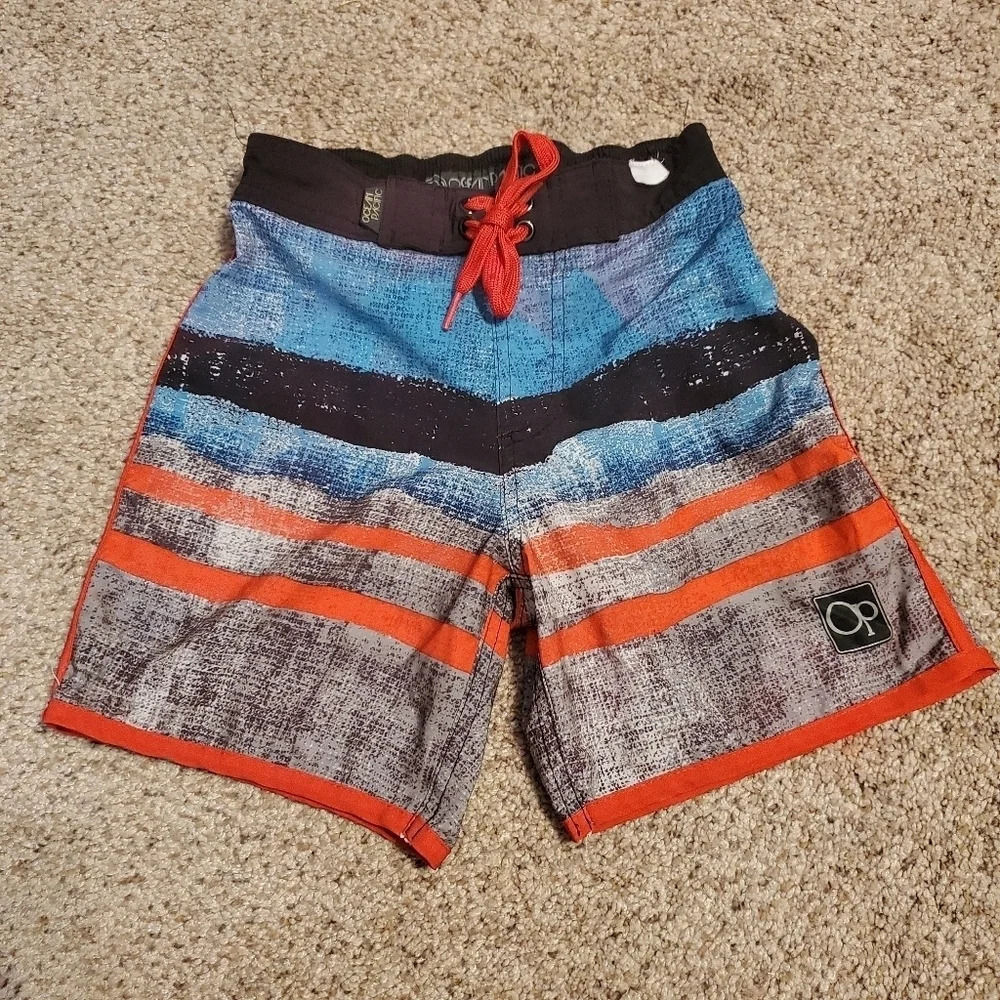 OP Ocean Pacific Toddler Boy Swim Trunks 4